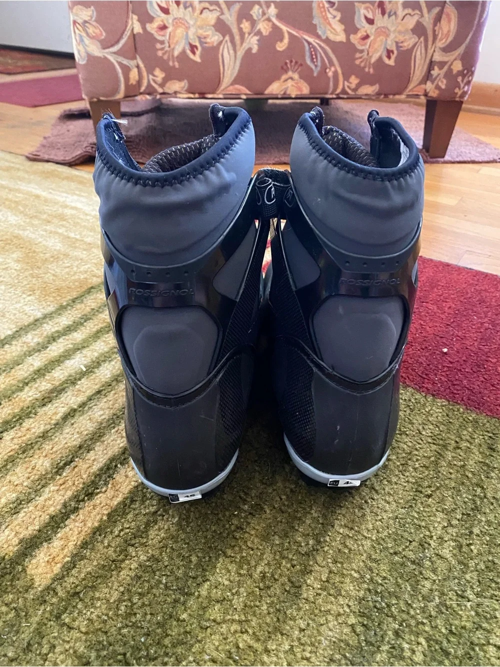 Rossignol Black and Gray Cross-Country Ski Boots